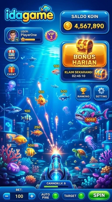 idagame — cuplikan layar ringkas